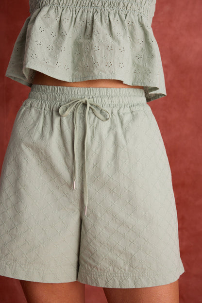 Freya Embroidered Short