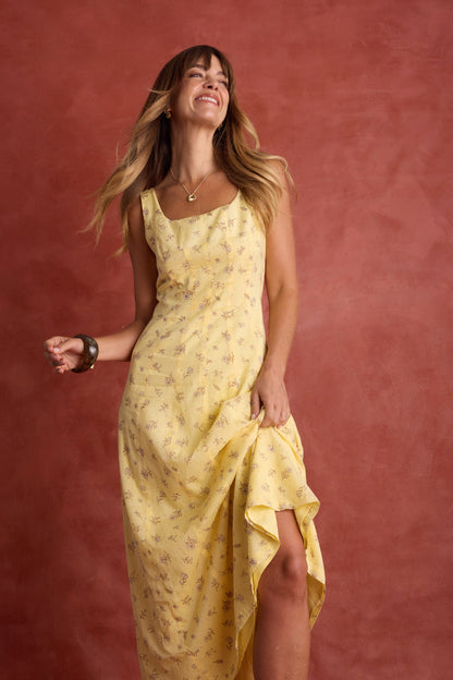 Cece Panelled Midi Dress