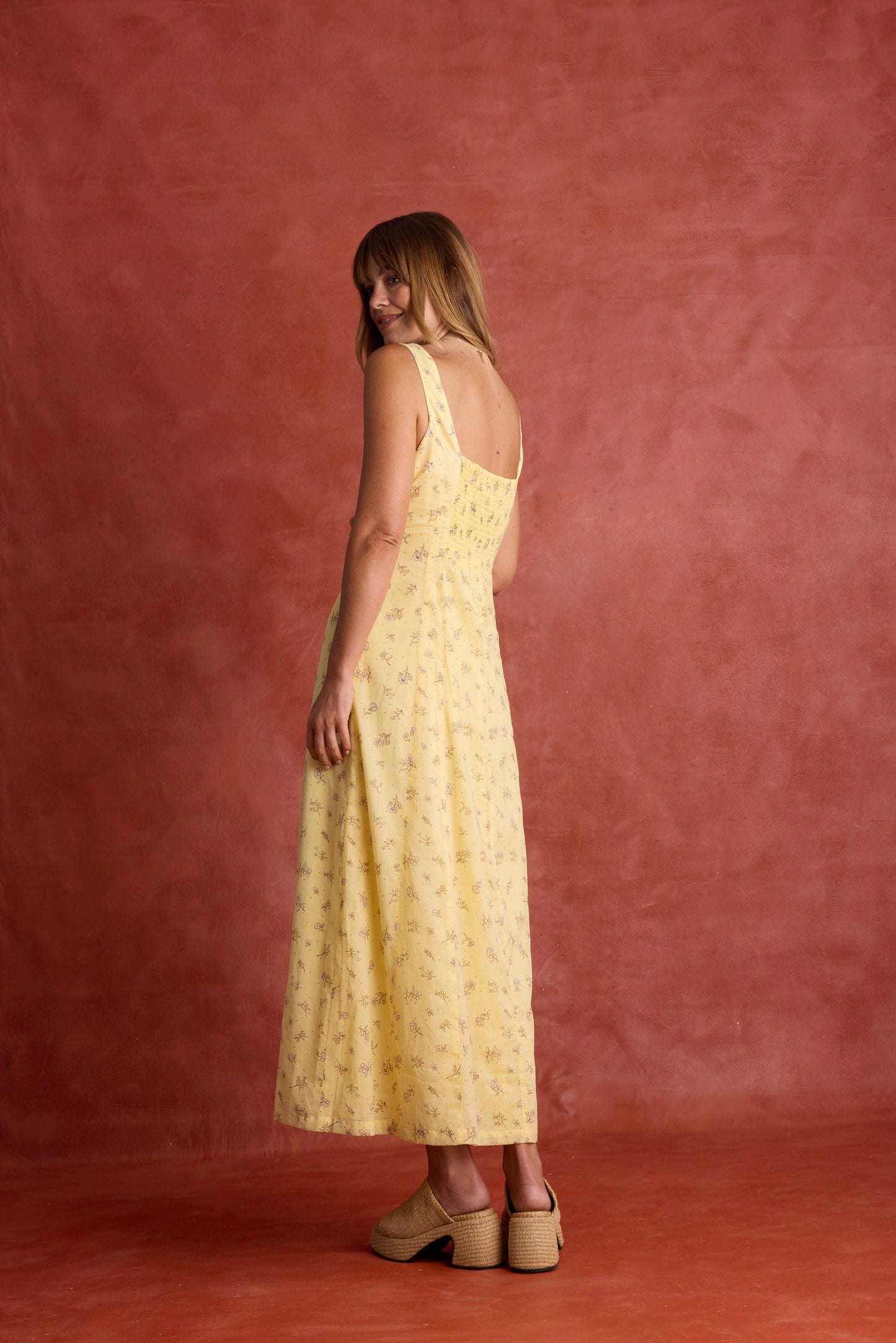 Cece Panelled Midi Dress