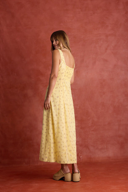 Cece Panelled Midi Dress