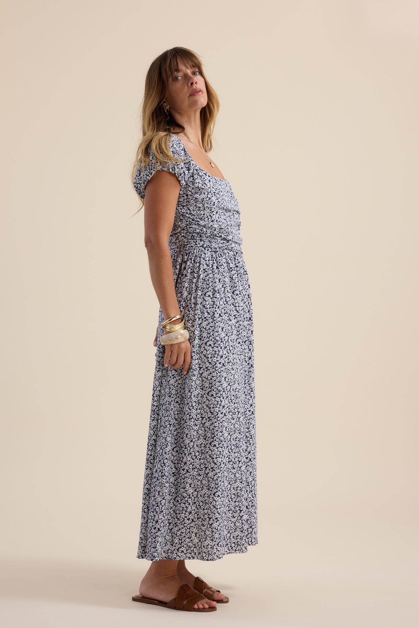 Natalia Cap Sleeve Dress