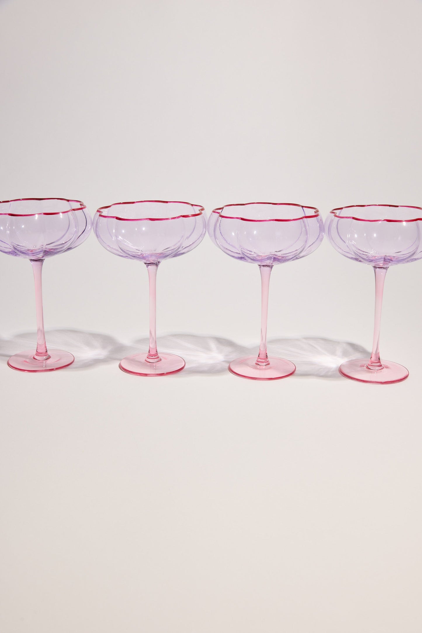 Homelab Petal Cocktail Glass Set