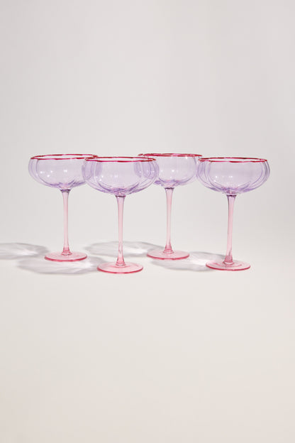 Homelab Petal Cocktail Glass Set