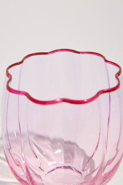 Homelab Petal Stemless Glass Set