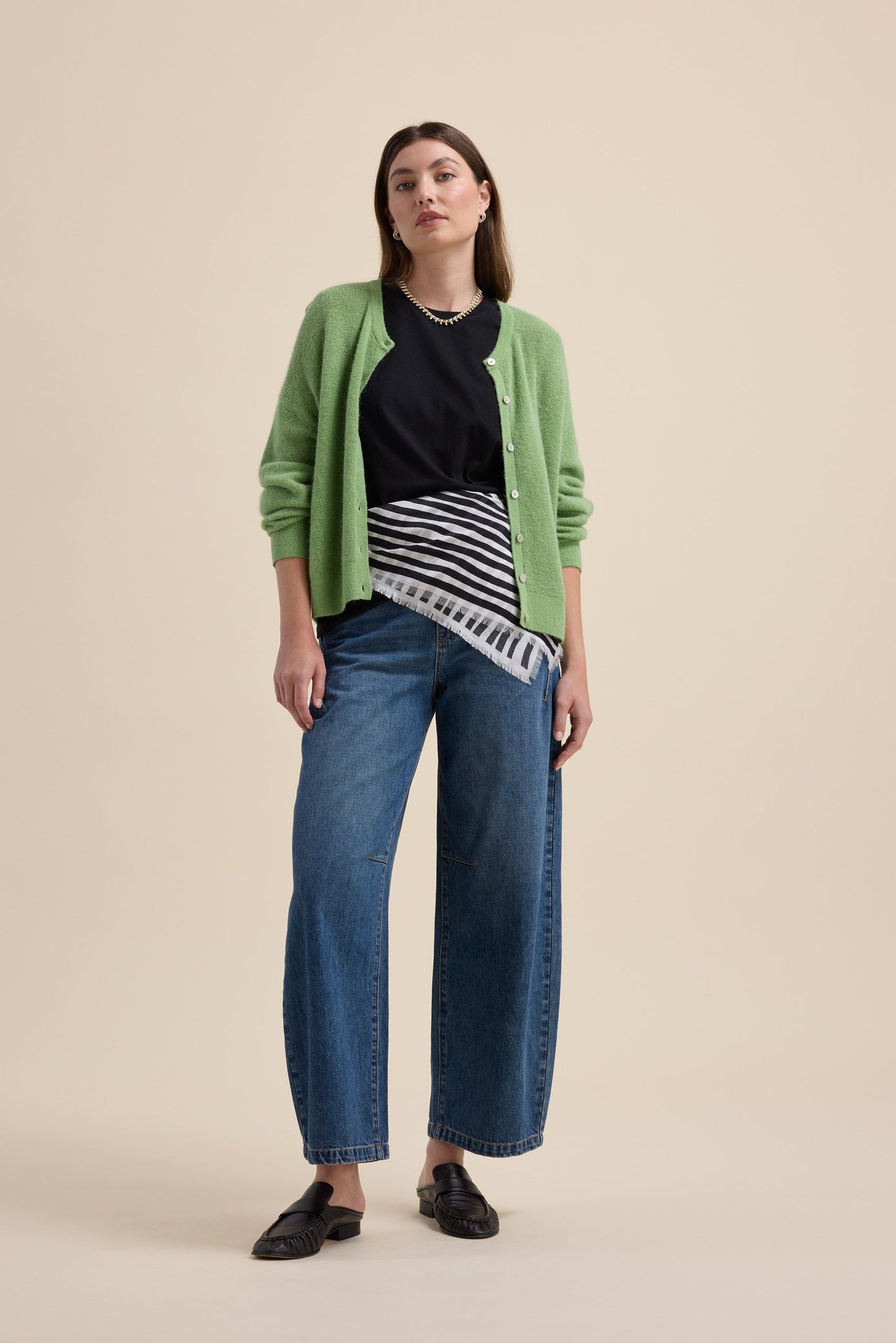 The Good Earth Cotton Crew Tee