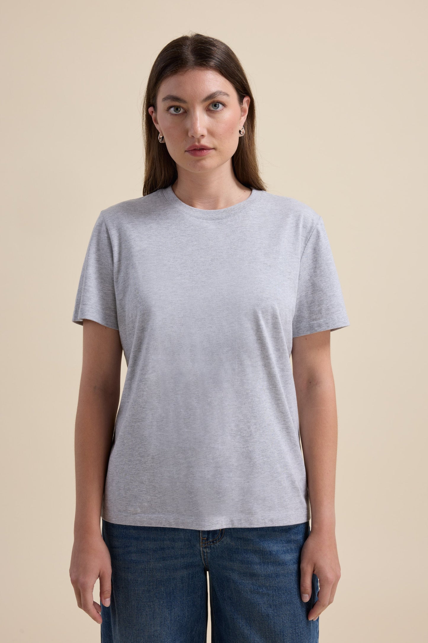 The Good Earth Cotton Crew Tee