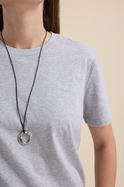 The Good Earth Cotton Crew Tee