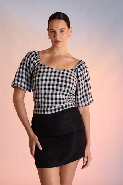Anna Puff Sleeve Top