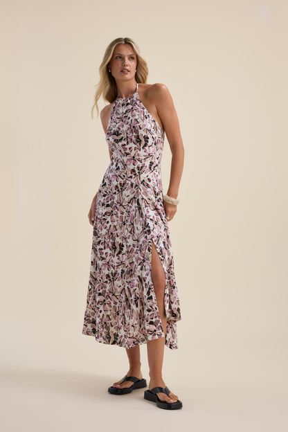 Jasmine Halter Neck Dress
