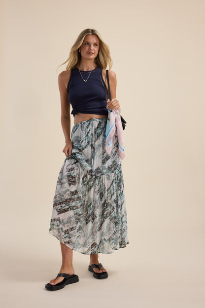 Vivienne Gathered Skirt