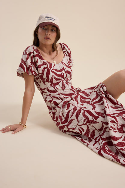 Camille Puff Sleeve Dress