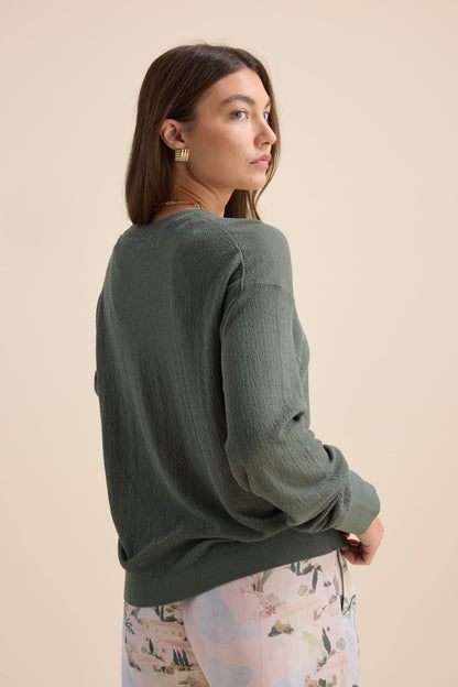 Oliver Textured Fine Knit Sweater