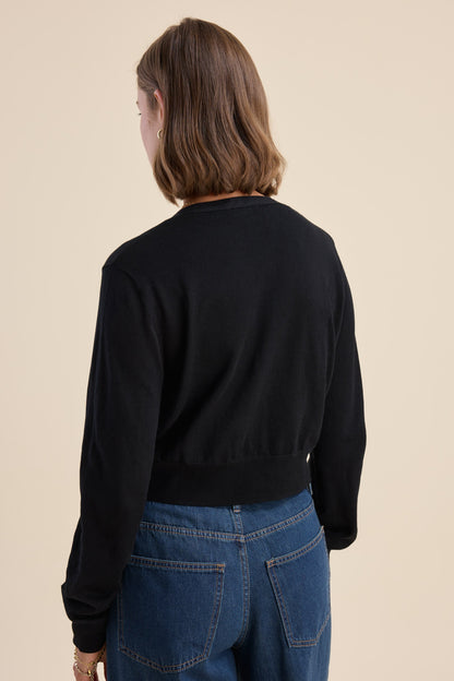 Stella Lightweight Cropped Cardigan