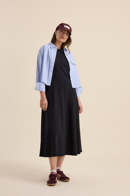 Elementary Sleeveless Midi Dress