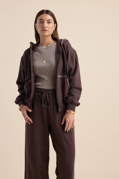 Elementary Blanket Stitch Hoody