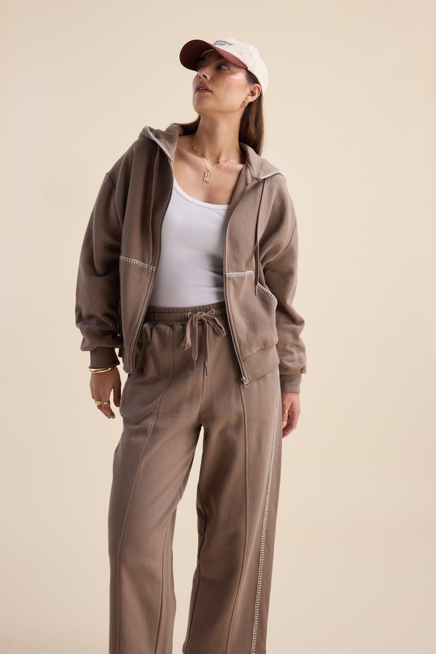Elementary Blanket Stitch Hoody