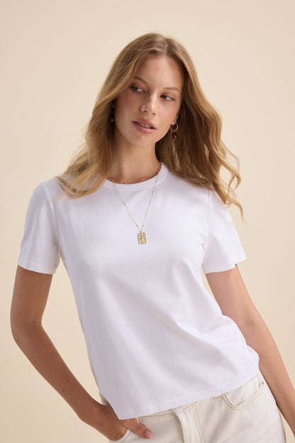 The Perfect Short Sleeve Crew Neck Tee