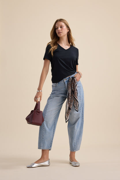 The Perfect Short Sleeve V Neck Tee