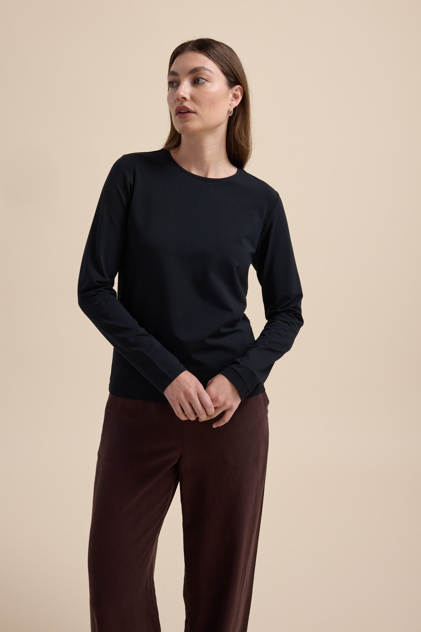 The Perfect Long Sleeve Crew Tee