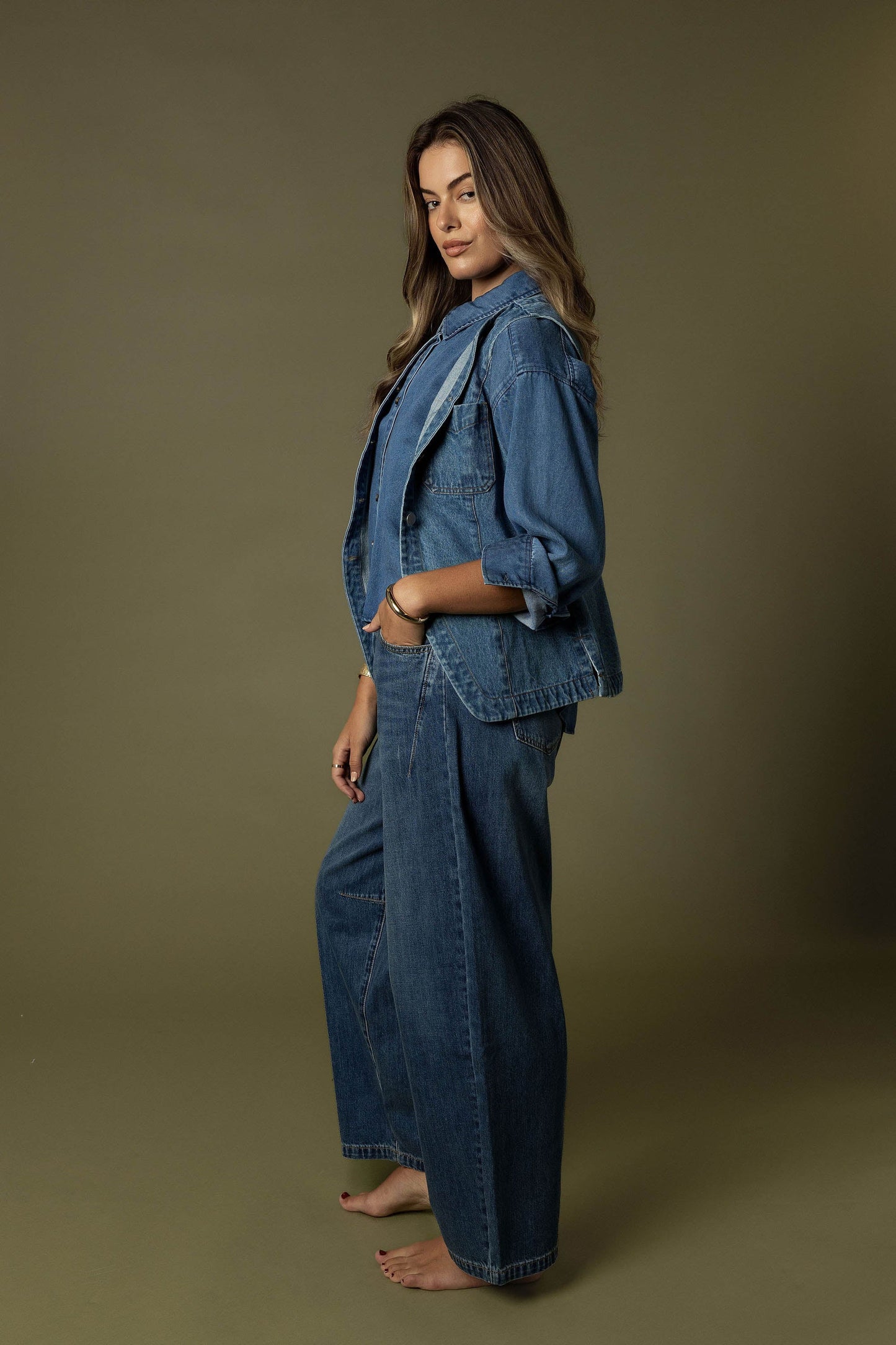 The Barrel Leg Jeans