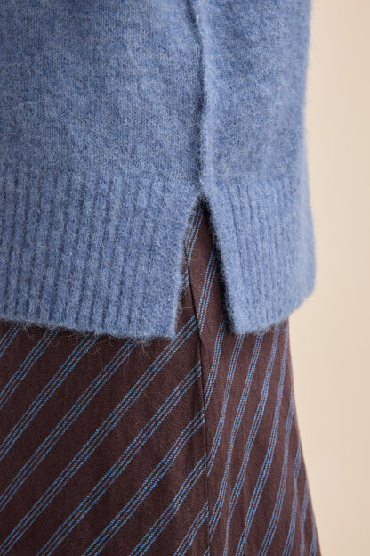 The Luxe Whisper Relaxed V Neck Sweater