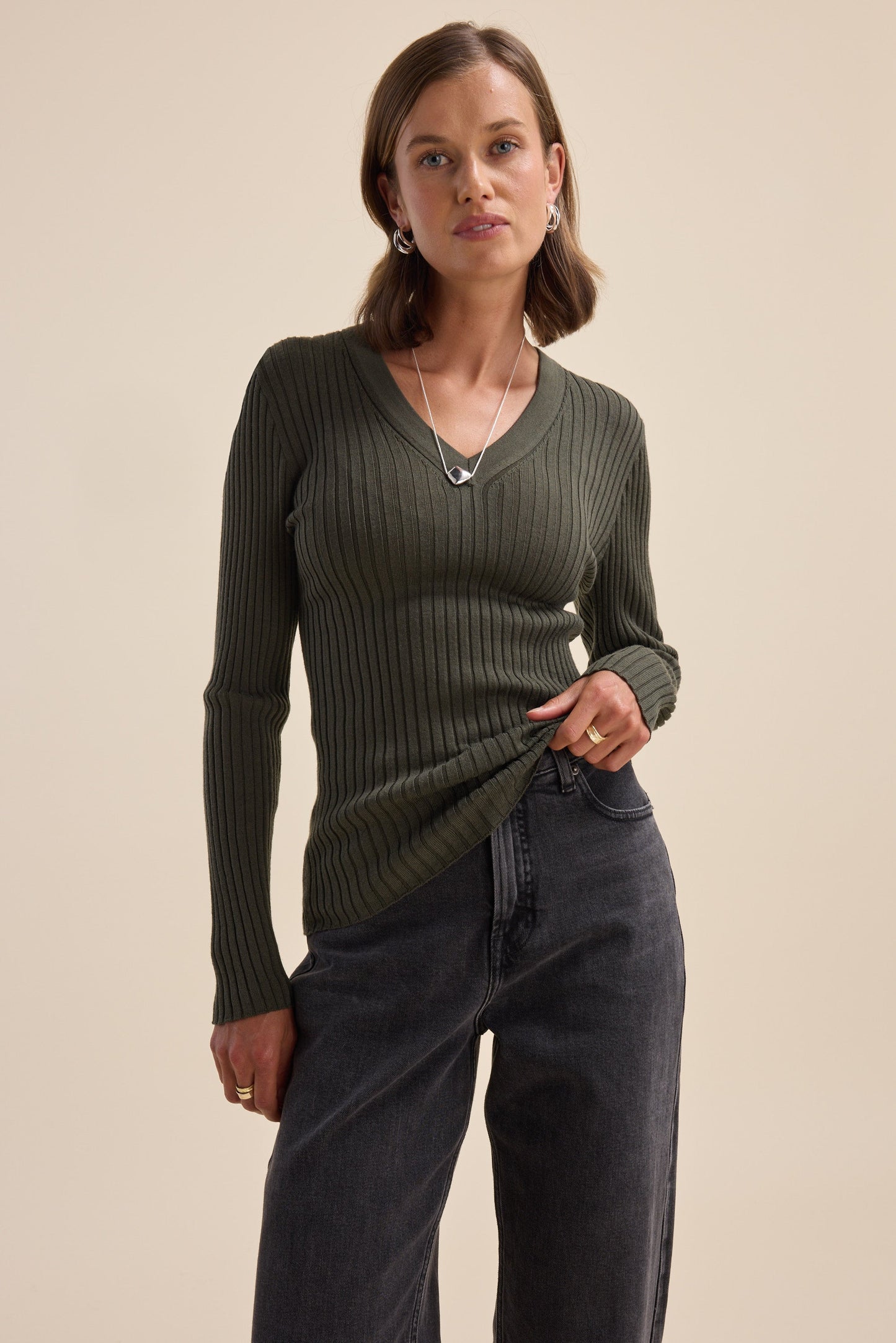 Elementary ZQ Merino V Neck Top