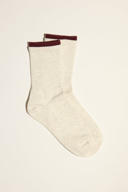 Alex Double Layer Crew Socks