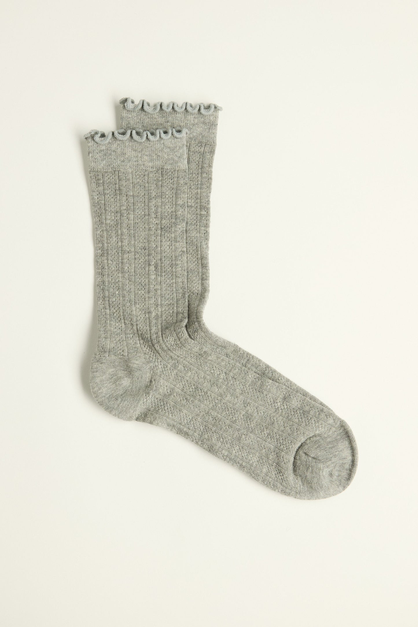 Daria Pointelle Crew Socks
