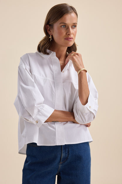 Elementary Yoke Detail Shirt