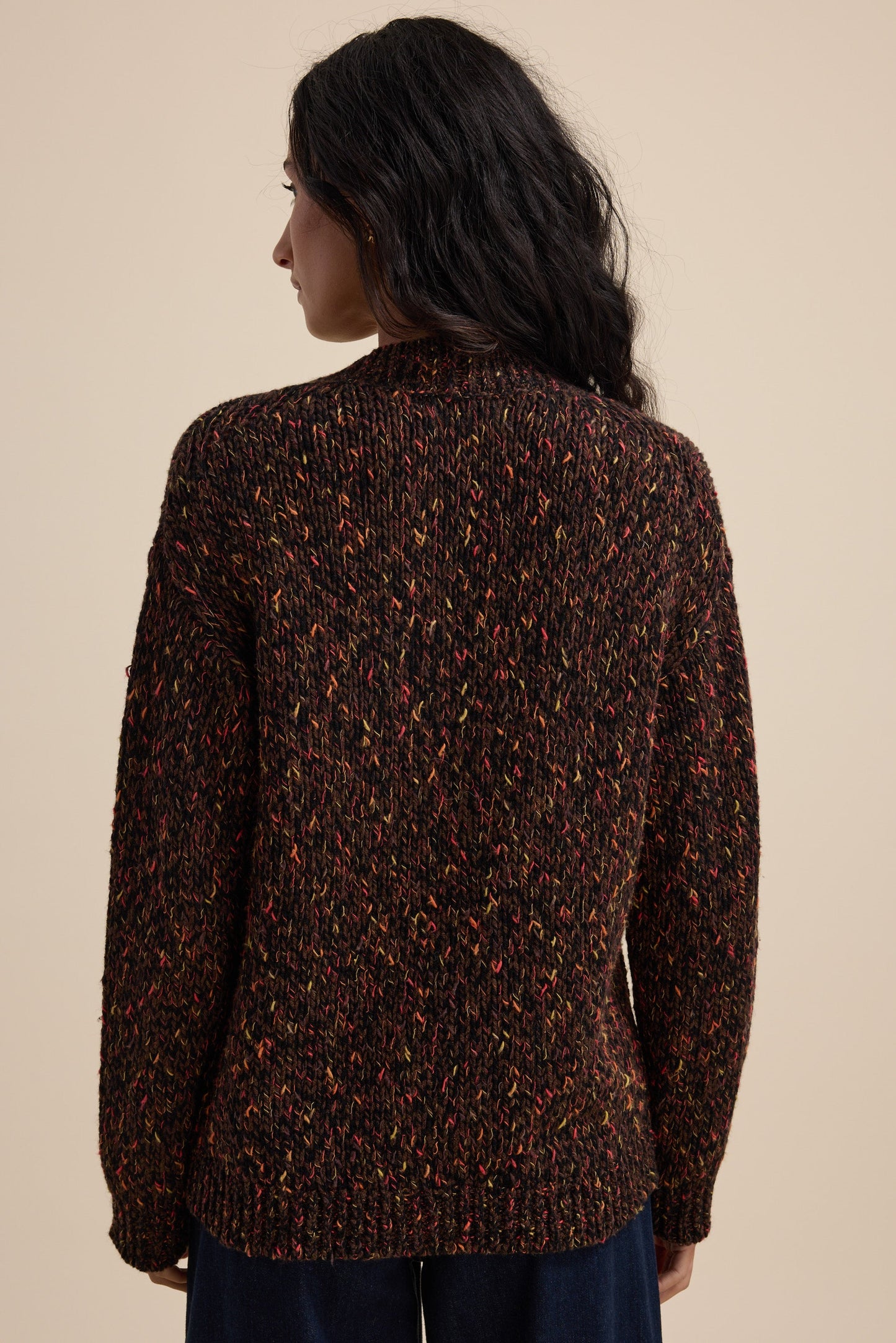 Elementary Oversized Merino Blend Cardigan