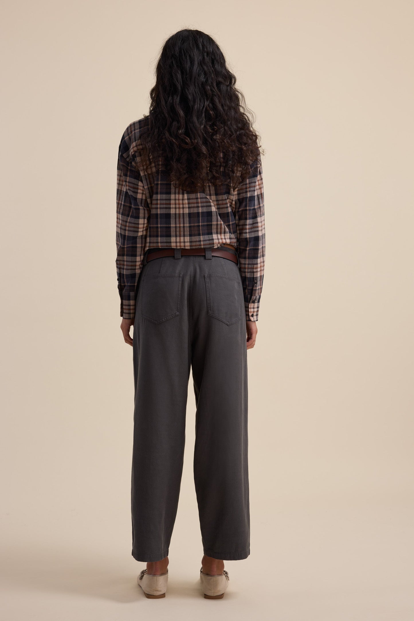 Elementary Panelled Barrel Pants