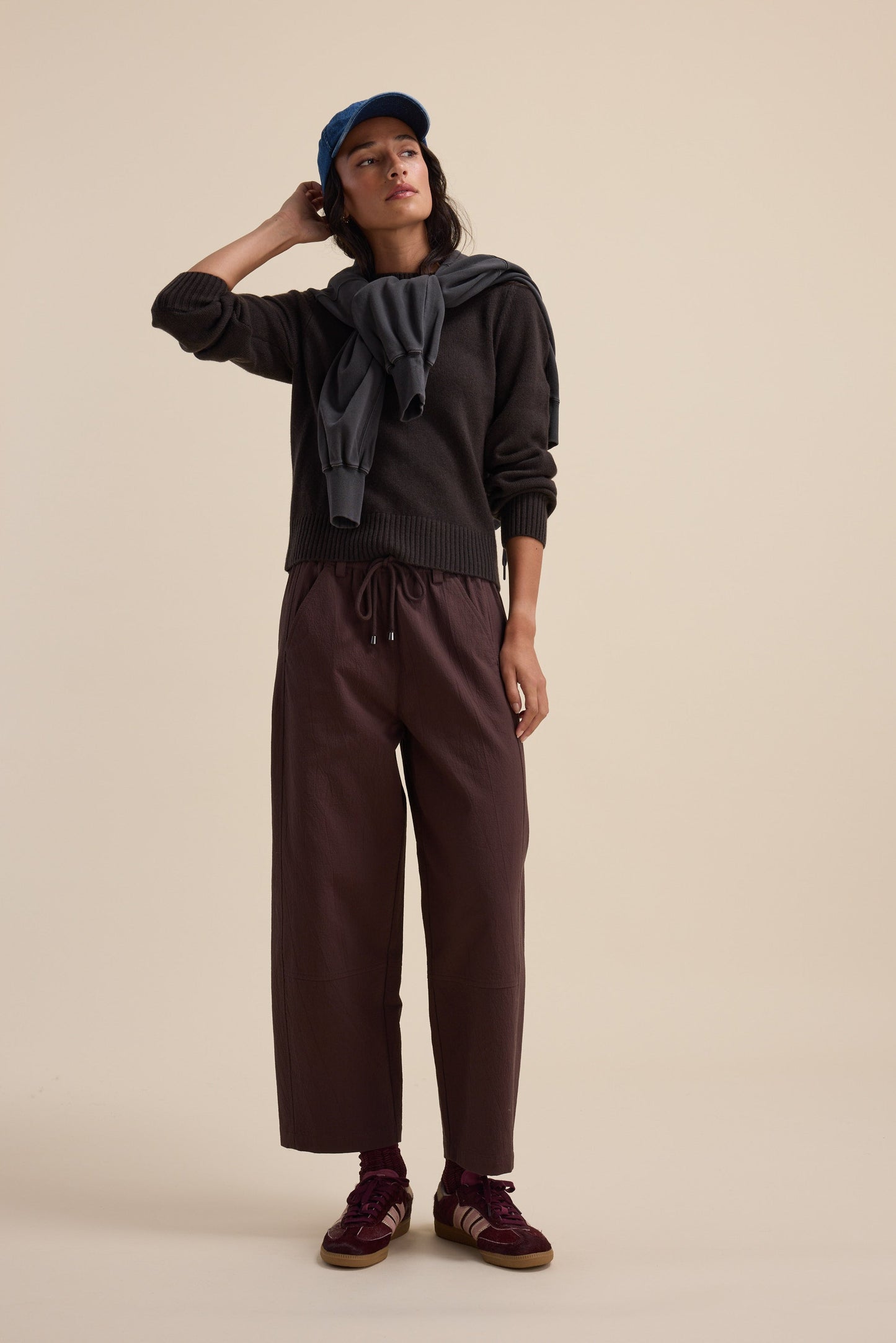Elementary Cashmere Blend Crew Neck Sweater