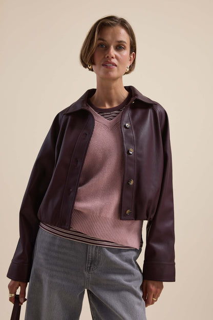 Elementary Cashmere Blend V Neck Sweater