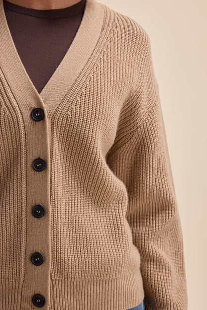 Elementary Cashmere Blend Cardigan