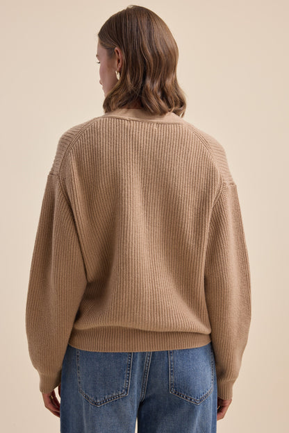 Elementary Cashmere Blend Cardigan