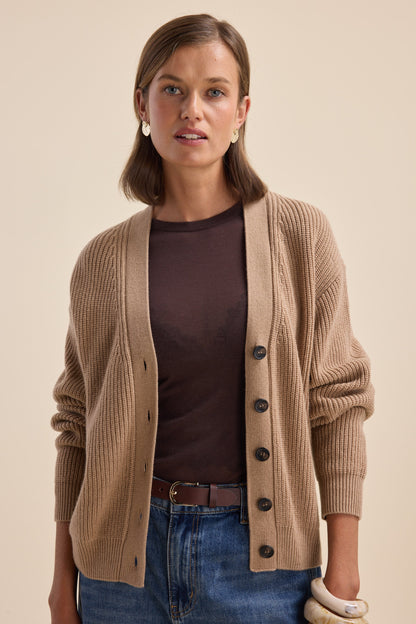 Elementary Cashmere Blend Cardigan