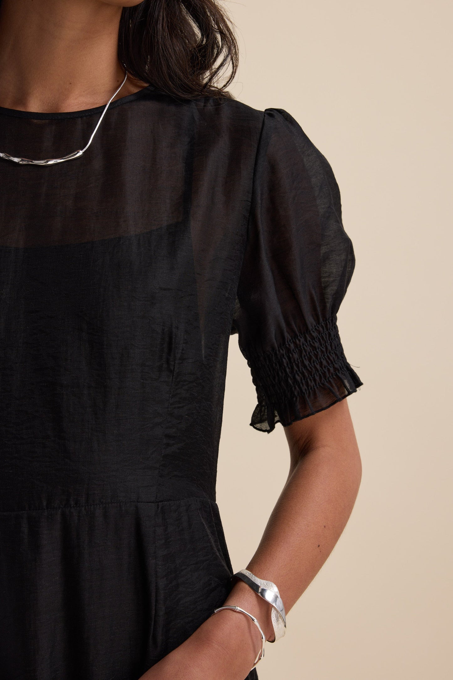 The Sheer Layering Dress