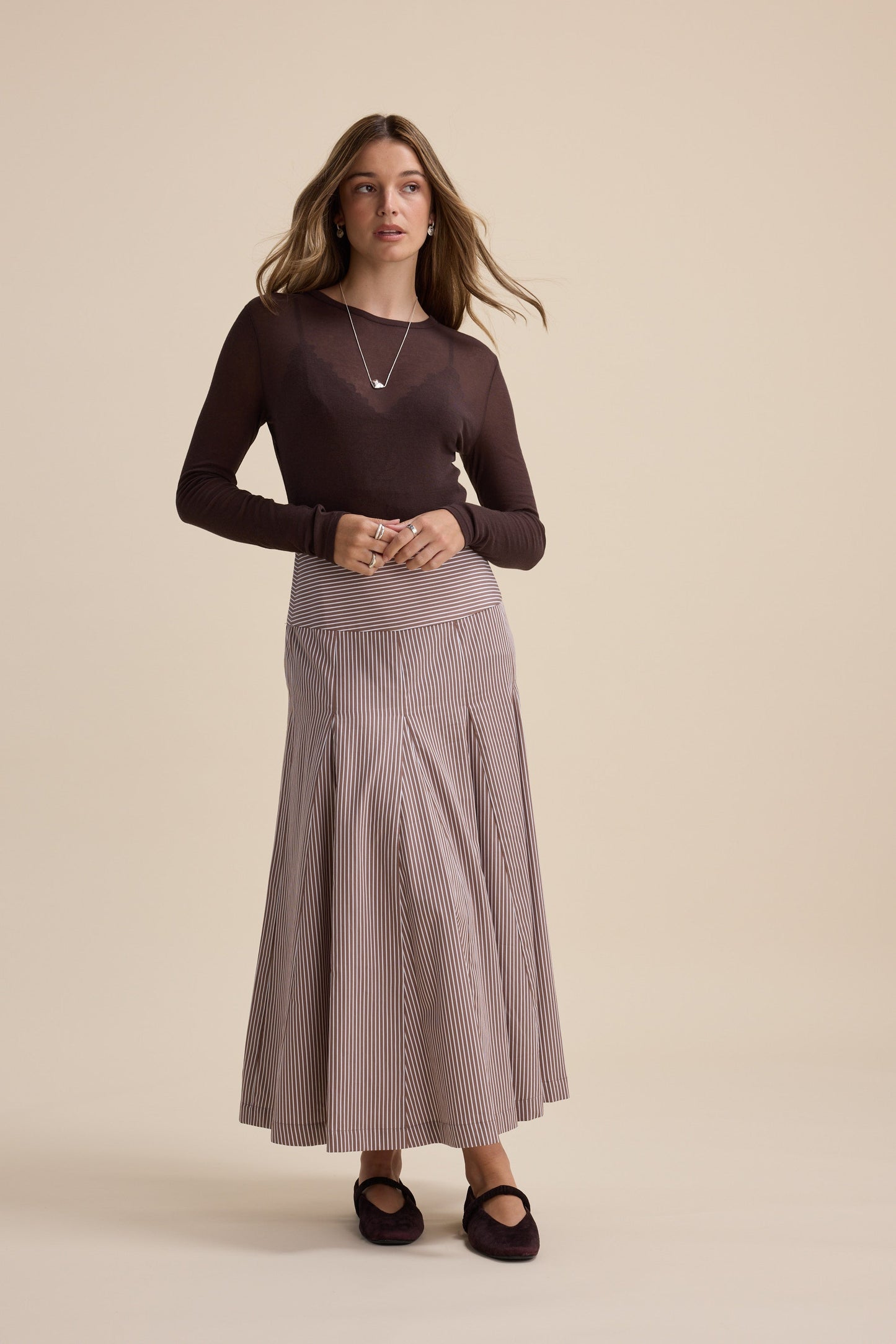 Marley Panel Seam Skirt