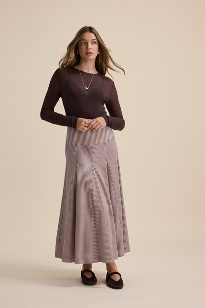 Marley Panel Seam Skirt