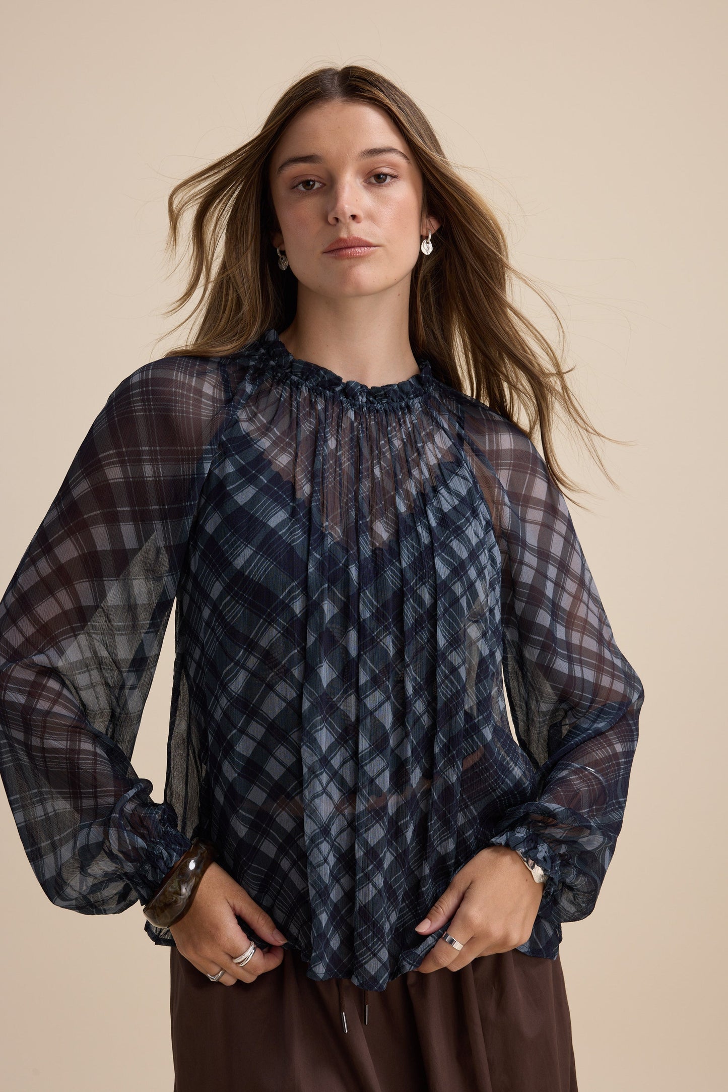 Quinn Gather Detail Blouse