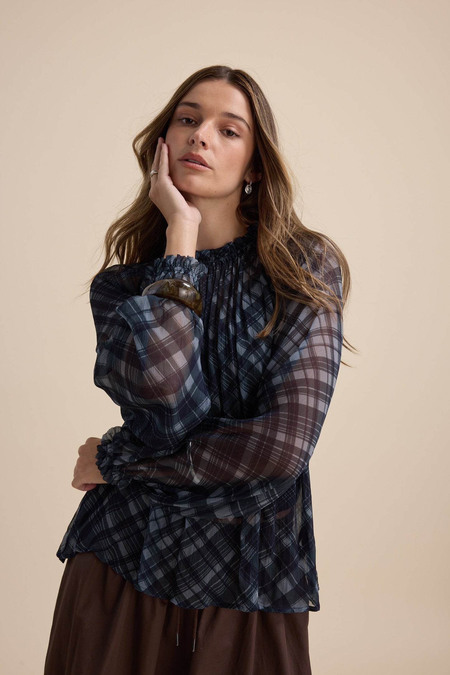 Quinn Gather Detail Blouse