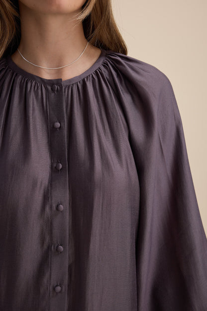 Vivian Button Front Blouse