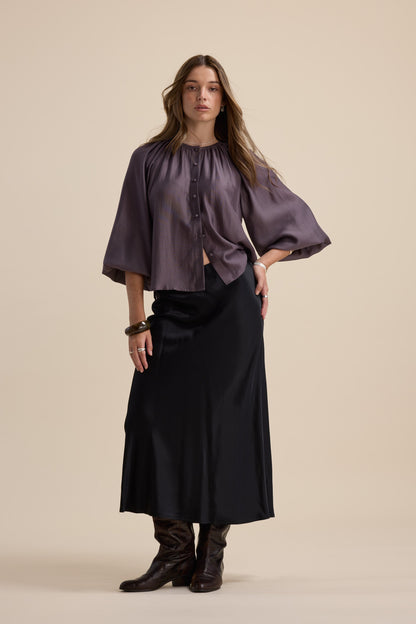 Vivian Button Front Blouse