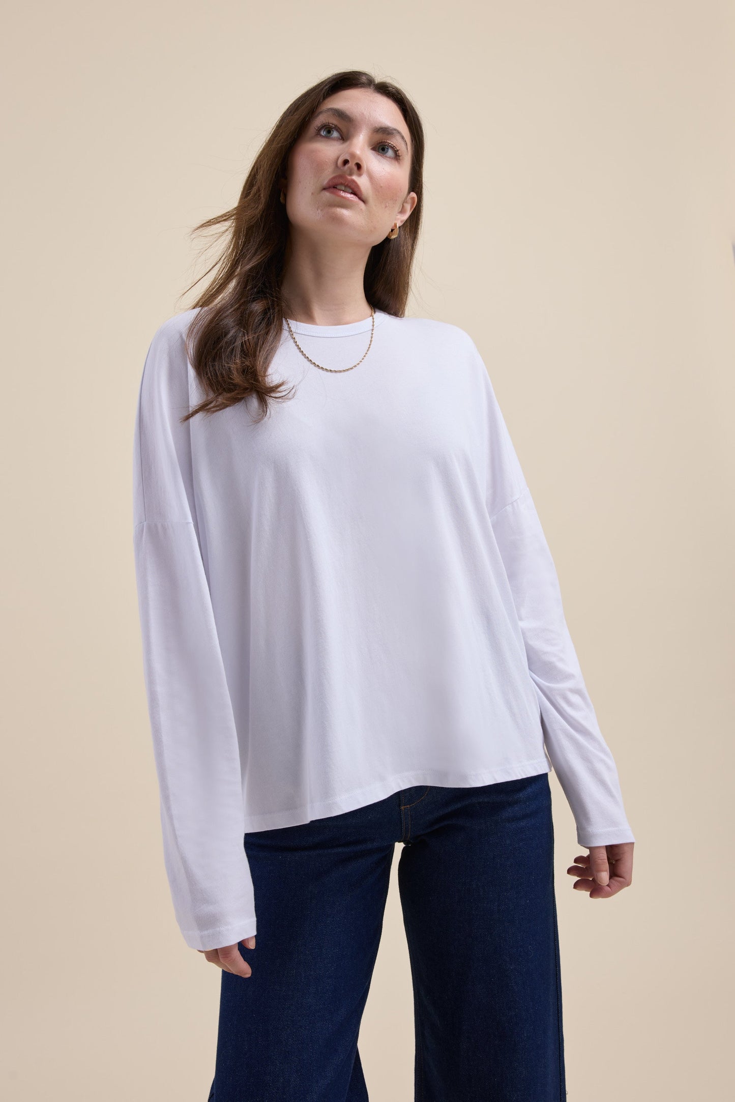Elementary Slouchy Long Sleeve Tee