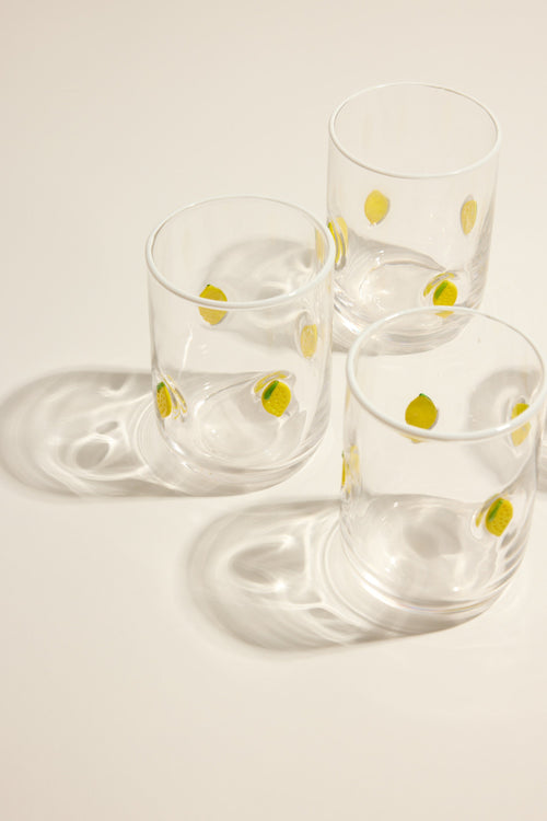Homelab Lemon Icon Glass Set