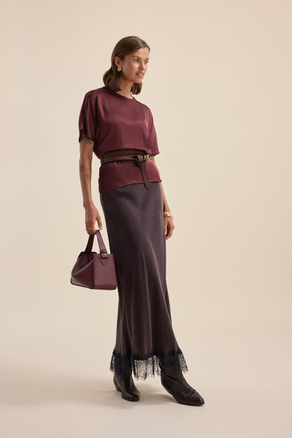 The Satin Shell Top