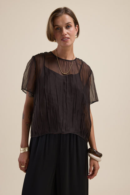 Cass Sheer Top