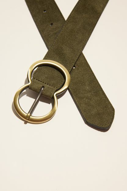 Dida Suede Double Oval Belt