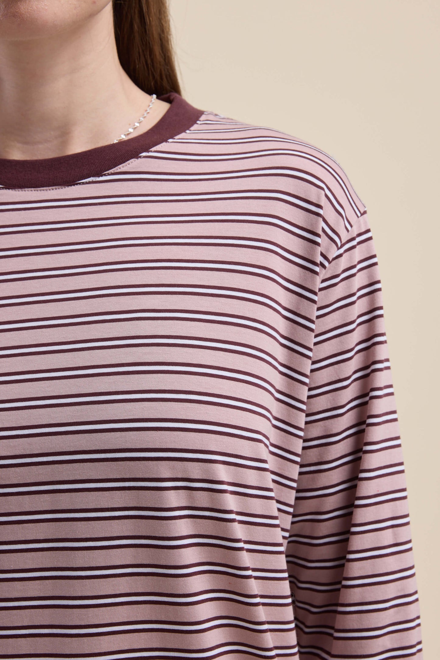 Carmen Long Sleeve Stripe Tee