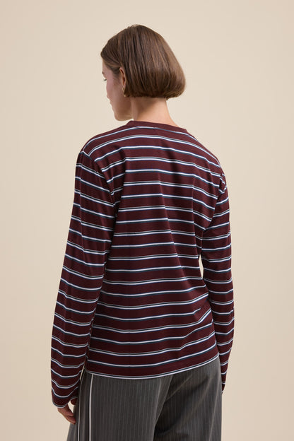 Carmen Long Sleeve Stripe Tee